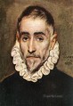 Portrait of an Elder Nobleman 1584 Mannerism Spanish Renaissance El Greco